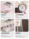 Tea water separation tea cup for women, high-looking double-layer glass flower tea cup, office take-out tea leakage cup