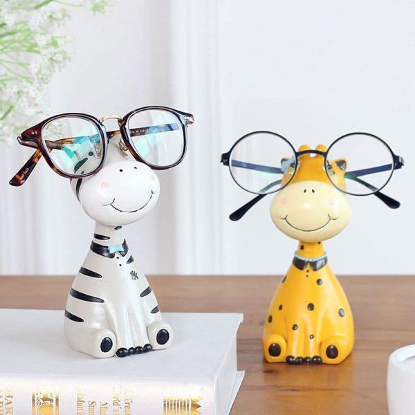 Cute animal glasses frame storage rack display rack glasses store desktop ornaments decoration cartoon glasses stand