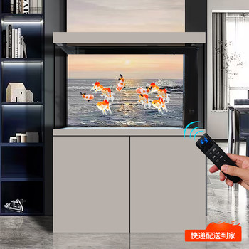 Yupin space fish tank delivered to your home including installation