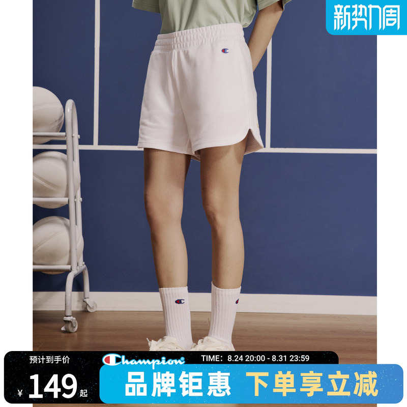 Champion Men's Shorts 25 Summer New Embroidered Logo Sports Shorts Casual Breathable Shorts for Women