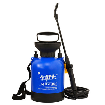 Car wash foam spray can for manual vehicles, high pressure large capacity air pressure foam pot, sprinkler, car brush tool portable