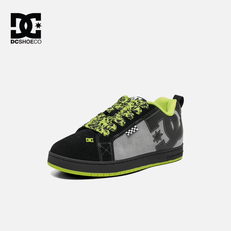 Dcshoes Court Graffik 2026 Racing-Themed Limited Edition Loafers Men's Autum Sports Sneakers