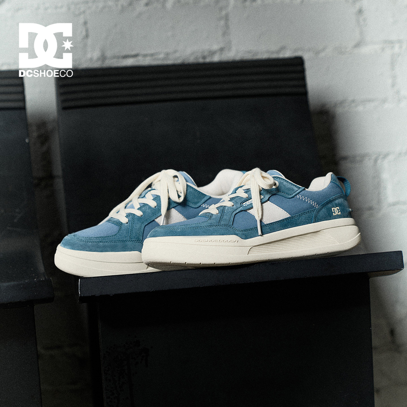 Dcshoes Kaga 2026 Summer New Thick-Soled Men's Shoes Blue Sneakers Comfortable Breathable Casual Shoes for Men