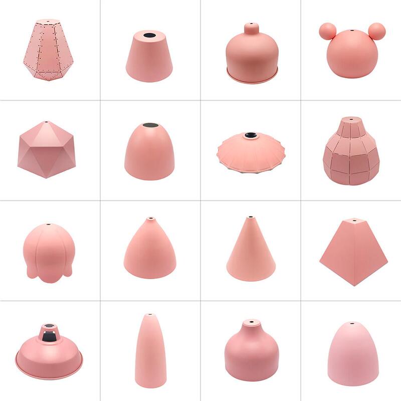 [DIY Lighting Accessories] Lighting Accessories, Personalized Lampshade Shell, Pendant Lamp, Wall Lamp, Bedside Lamp, Pink Small Lampshade