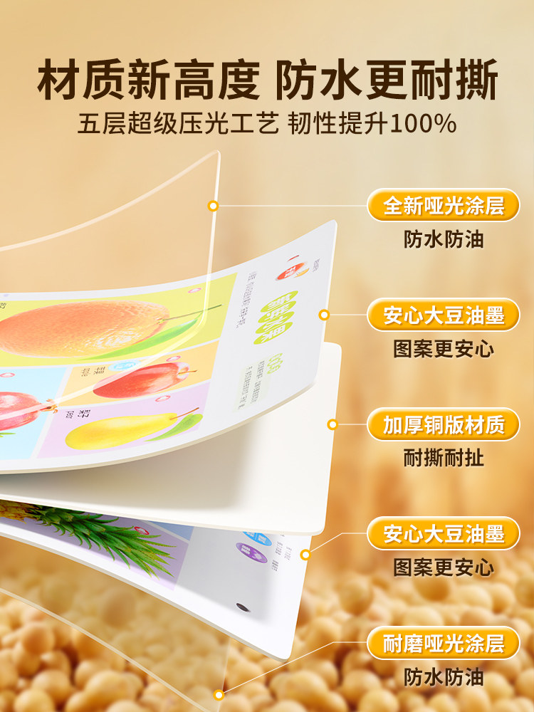 Haiyue Listening, Speaking, Reading, and Singing Early Education All-In-One Sound Book for 0-9 Year Olds - a Book for Babies to Learn to Speak and Communicate