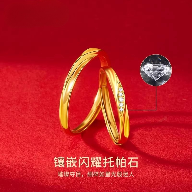 闪耀指间：探索水贝足金999女戒的独特魅力