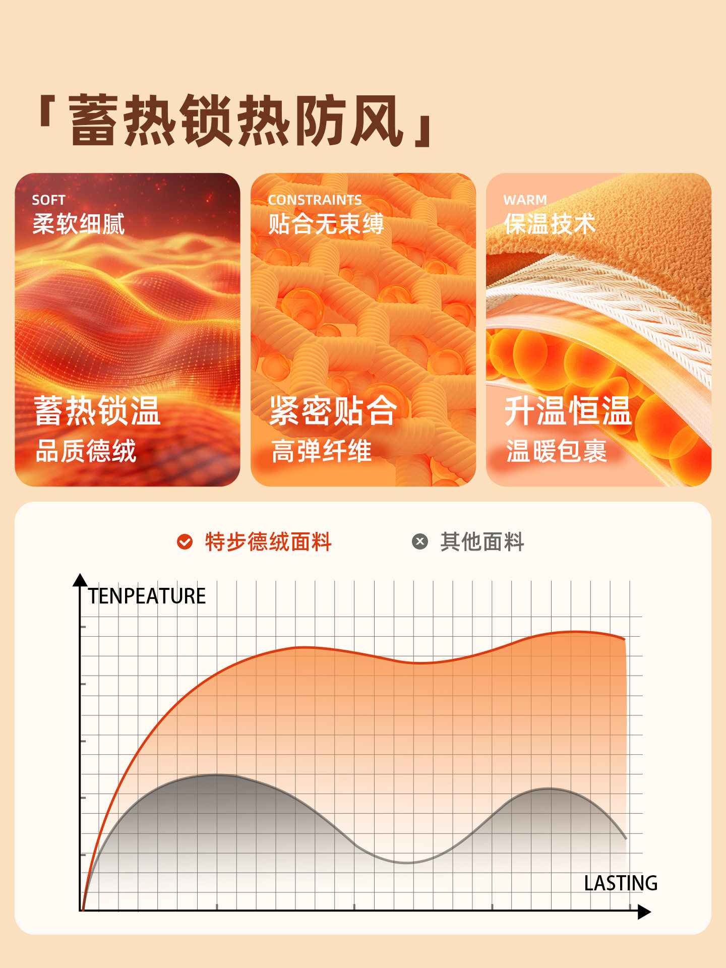 Xtep Warm Gloves for Men, Winter Cycling Fleece-Lined Motorcycle Electric Vehicle Windproof and Cold-Proof Touch Screen Cycling Gloves