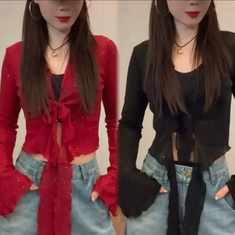 Jazz Dance Special Top Tassel Mesh Butt Curtain Dance Accessories Layered High-End Hot Girl Trendyy Fashion Stylish Women