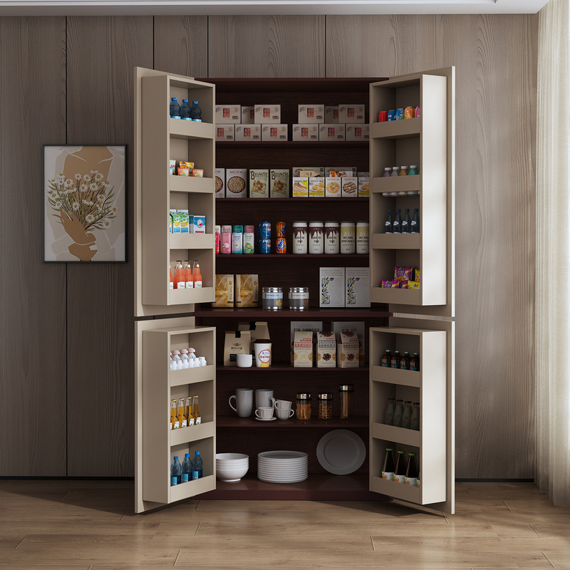 Medieval-Style Snack Storage Cabinet, Living Room Sideboard, Wine Cabinet, Household Storage Cabinet, Tall Cabinet, Multi-Functional Kitchen Cabinet