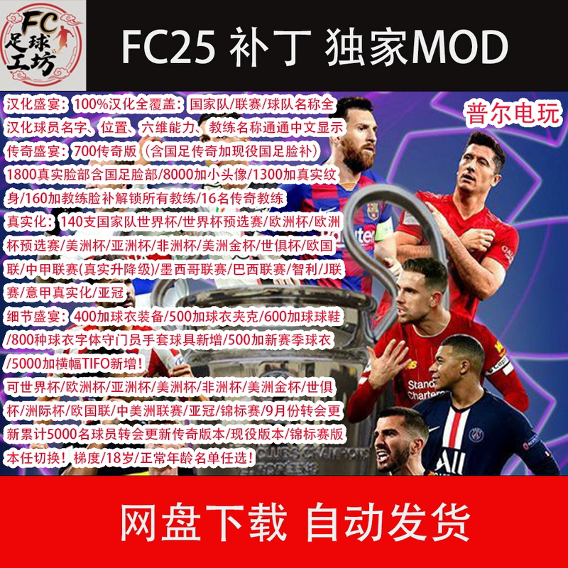 Fc25 Legend Current Player Patch: Legendary Players Return to the National Team, Intercontinental Cup, Chinese League, Fully Chinese-Localized Big Patch