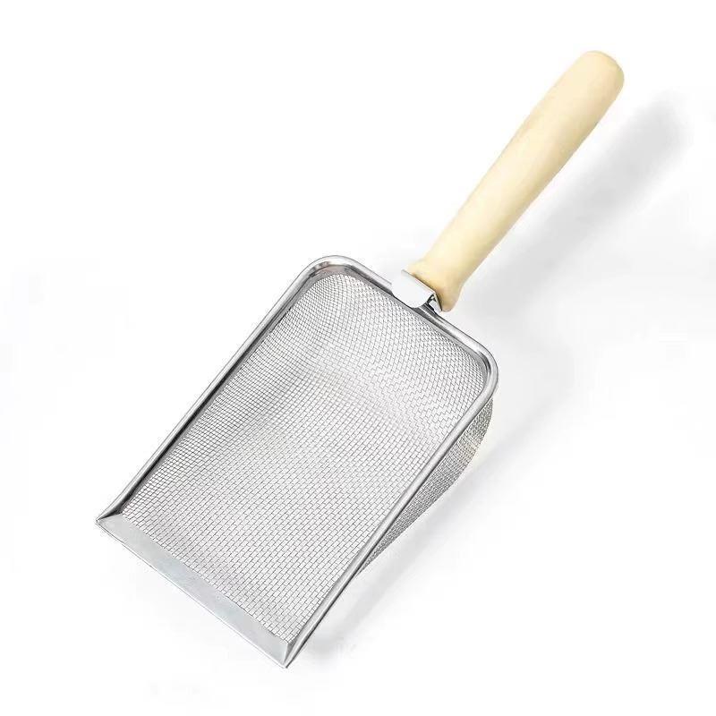 Cat Litter Shovel Fine Hole Stainless Steel Small Hole Cat Poop Shovel Bentonite Walnut Sand Metal Cat Mineral Sand Poop Shovel Artifact Cat Litter Shovel Fine Hole Stainless Steel Small Hole Cat Poop Shovel Bentonite Walnut Sand Metal Cat Mineral Sand Poop Shovel Artifact