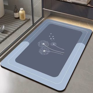Anti-slip and quick-drying bathroom