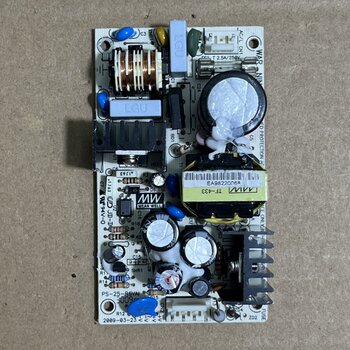 Original Taiwan Meanwell Pcb Network Switch Switching Power Supply Ps-25-5 Power Board Router 5V5A