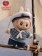 Brand New Genuine Bubble Mart Flying Labubu Series Labubu Sailor Plush Vinyl Hanging Card