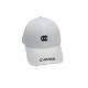 Trendy Embroidered Letter Distressed Edge Baseball Cap, Vintage Hard-Brimmed Small-Face Effect Baseball Cap for Spring and Autumn 2024