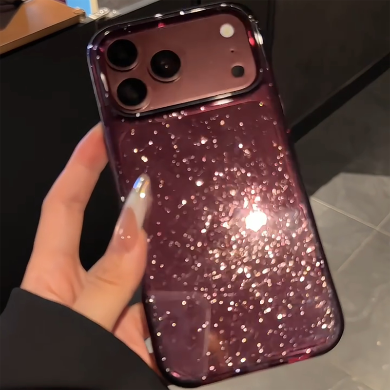 Suitable for Apple 18 Pro Max Phone Case, New Dazzling Glitter iPhone 17 Pro Instantly Transforms into 18, Same Color, Women's Model, 16 Pm Large Hole, Simple 15 Full Coverage, ins Style, 14 Popular Model, High-End Feel Suitable for Apple 18 Pro Max Phone Case, New Dazzling Glitter iPhone 17 Pro Instantly Transforms into 18, Same Color, Women's Model, 16 Pm Large Hole, Simple 15 Full Coverage, ins Style, 14 Popular Model, High-End Feel