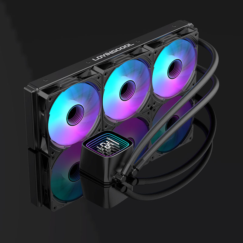 СЖО LOVINGCOOL HK01 черная 240мм зеркальный эффект