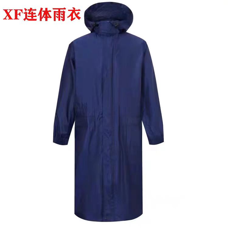 Flame Blue Standby Raincoat, Long Rain Poncho, Blue Rescue Raincoat, Flood Prevention and Anti-Flood Outdoor Cycling Raincoat, Genuine Raincoat