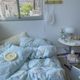 Pear Dream, the joy of fairy tale, cute pure cotton four-piece set of cotton sheets, quilt covers, bedding