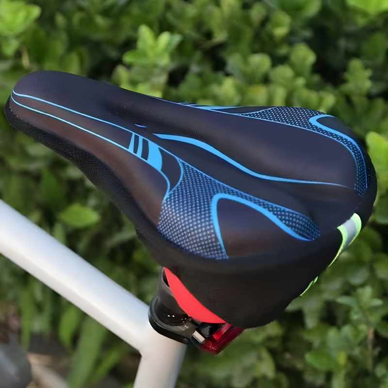 Bicycle Seat Cover, Mountain Bike Comfortable Seat Cover, Thickened Silicone Shock-Absorbing Bicycle Equipment, Soft Cycling Accessories Bicycle Seat Cover, Mountain Bike Comfortable Seat Cover, Thickened Silicone Shock-Absorbing Bicycle Equipment, Soft Cycling Accessories