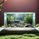 New Fish Tank Background Sticker 3D Stereo High-Definition Image 5D Aquarium Stream Tank Rock Landscaping Painting Self-Adhesive