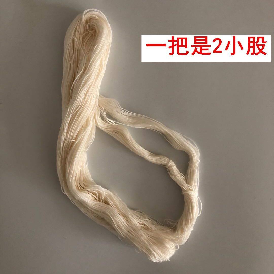 キルト作り、ウェディングキルティング、ソーセージ作り、ヤシ繊維、綿衣料、キルト作りに使える昔ながらの綿糸、純白ポリエステル糸。