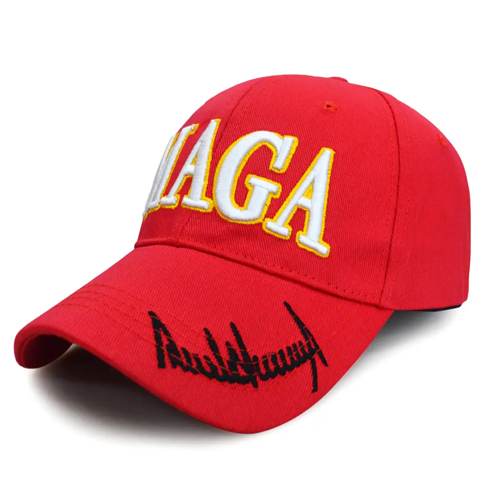 Baseball cap embroidered MAGA, adjustable fit, USA-style, cotton look