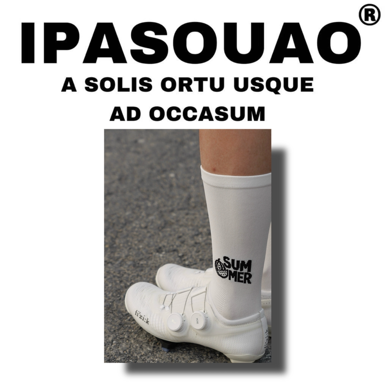 Ipa2561Pro: Professional Cycling Socks 2.0 | Summer Socks, Quick-Drying, Sweat-Absorbent, Breathable for All Seasons, Creative White Ipa2561Pro: Professional Cycling Socks 2.0 | Summer Socks, Quick-Drying, Sweat-Absorbent, Breathable for All Seasons, Creative White