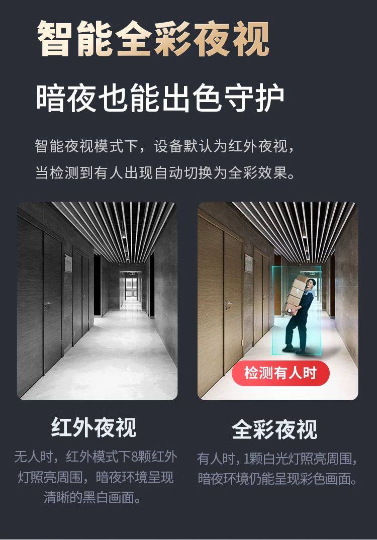 4g/5g摄像头 神眸无线wifi手机家用充电对讲室内宿舍磁吸不插电监控远程监控器
