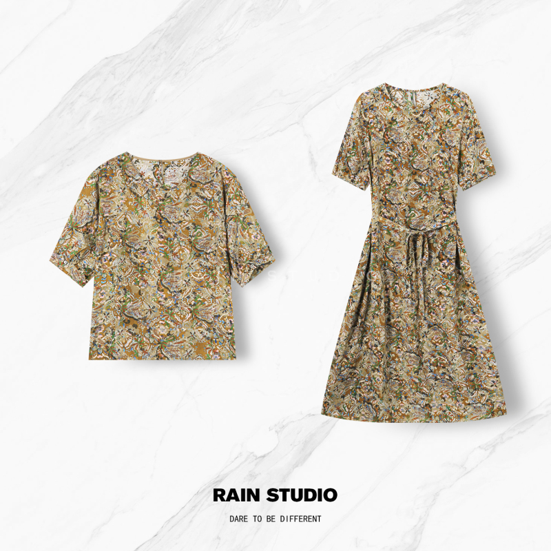 【Second Big Sale!! Silk Blouse + Silk Dress 20 Momme】