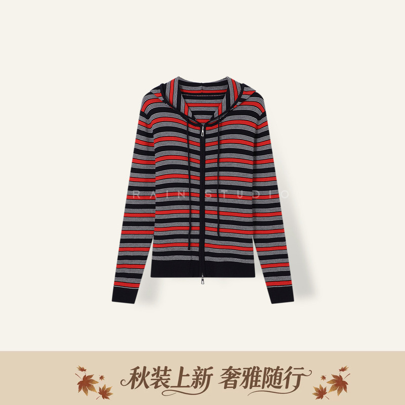 【Trial Price】【100% Ultra-Fine Merino Wool German Southern Wool Yangtze Yarn】Hooded Knitted Cardigan 【Trial Price】【100% Ultra-Fine Merino Wool German Southern Wool Yangtze Yarn】Hooded Knitted Cardigan