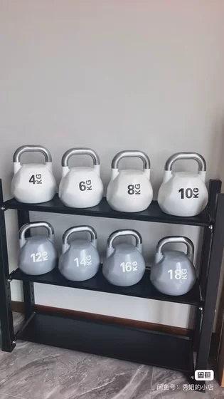 High-End Competitive Kettlebells for Fitness Competitions, Specialized Training Kettlebells for Men and Women 6kg 10kg 32kg