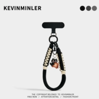 Оригинальный кофейный мобильный телефон, ремешок, барсетка, черный брелок