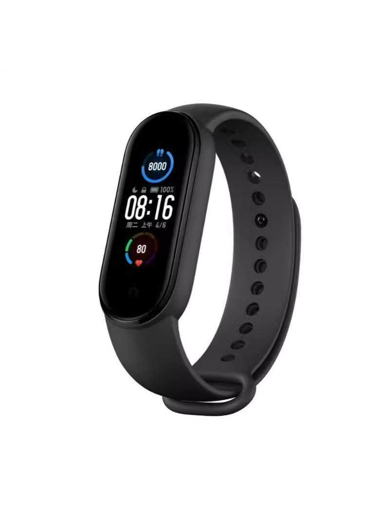 Xiaomi Mi Band 5/Nfc Smart Sports Watch for Men and Women, Pedometer, Bluetooth Heart Rate and Sleep Detection, Multi-Function