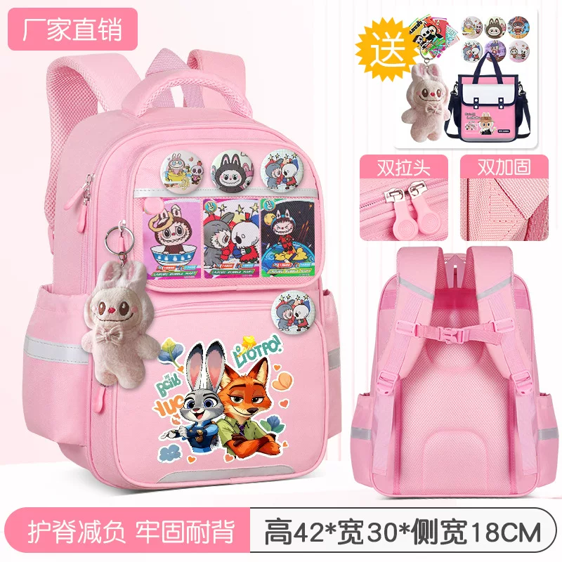Cartoon capacious backpack, 3-6 years