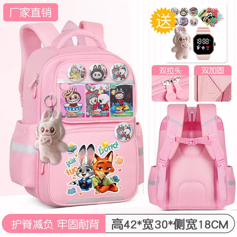Cartoon capacious backpack, 3-6 years