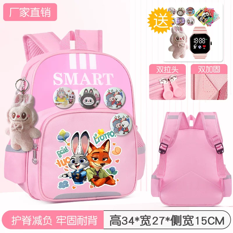 Cartoon capacious backpack, 3-6 years