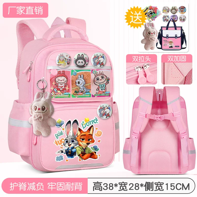 Cartoon capacious backpack, 3-6 years