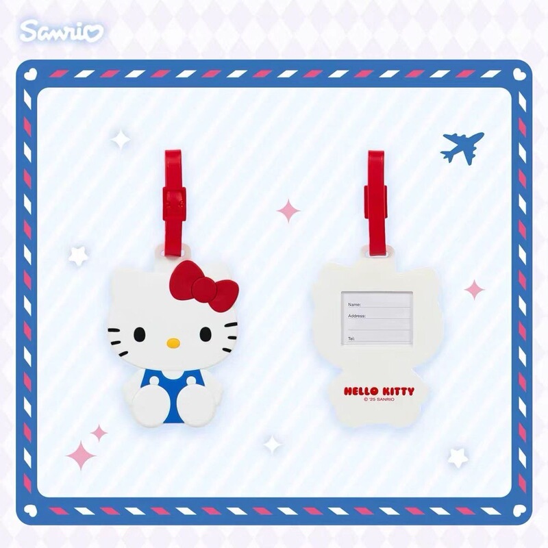 Japan's Sanrio Hello Kitty Suitcase Tag Cartoon Luggage Tag Luggage Identification Tag