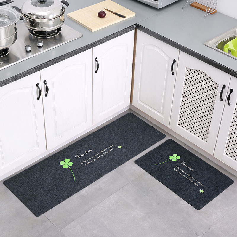 Home Bedroom Water-Slide Mat Mat Mat Pad in Door Pads with Small Fresh Pad Resistant Kitchen Carpet