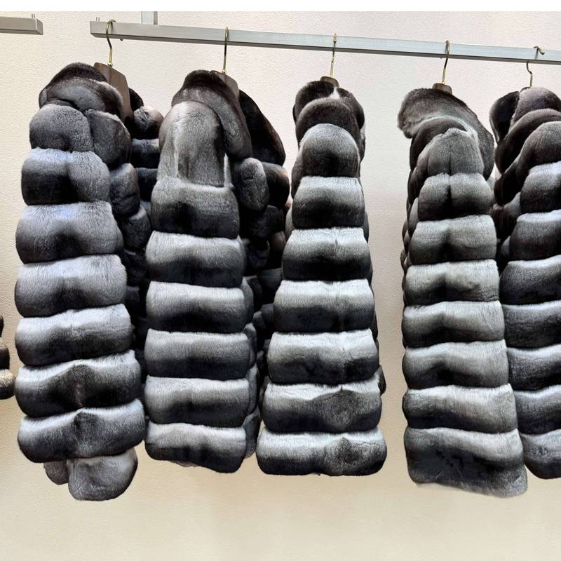 [Cu·Furs] Totoro Autumn/Winter New Light Luxury Coat Set