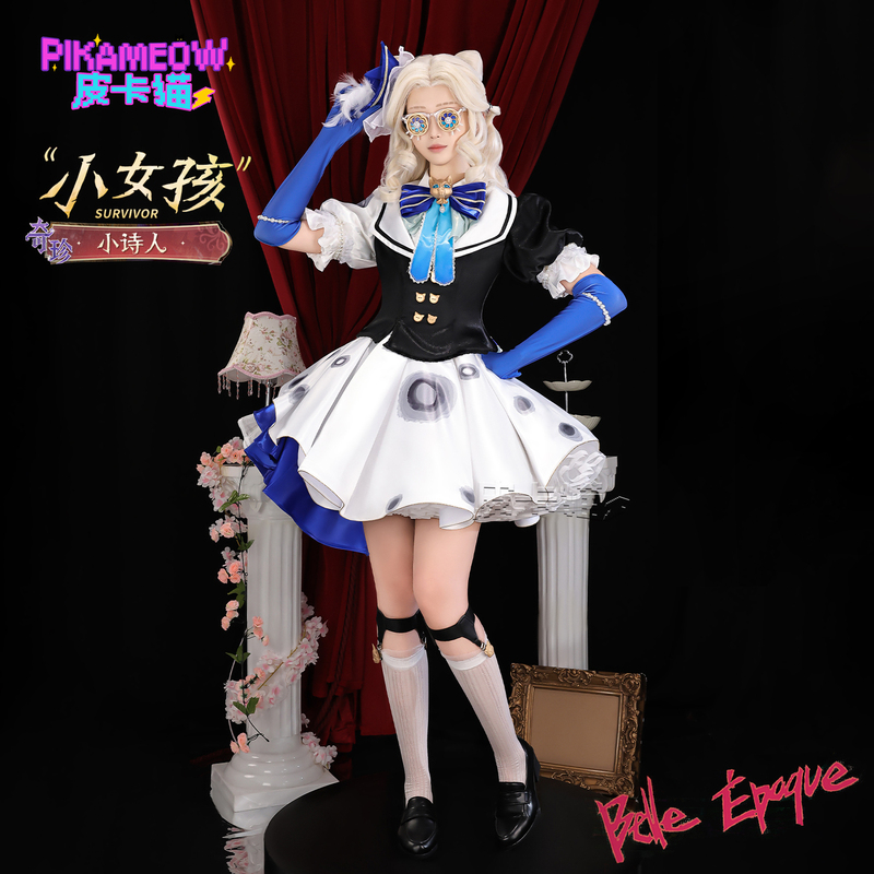 Identity V Cosplay Costume, Mo Yi, the Purple Little Girl Poet, Cosplay Outfit