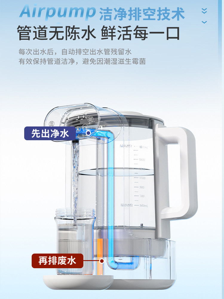 Pioneer Quantitative Water Thermostatic Water Kettle Baby Household Hot Water Insulation Milk Regulator Large Capacity Intelligent Milk Foaming Machine