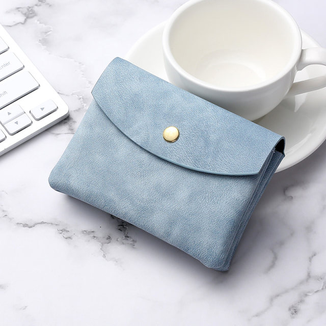 Mini coin wallet card bag two-in-one men's large capacity