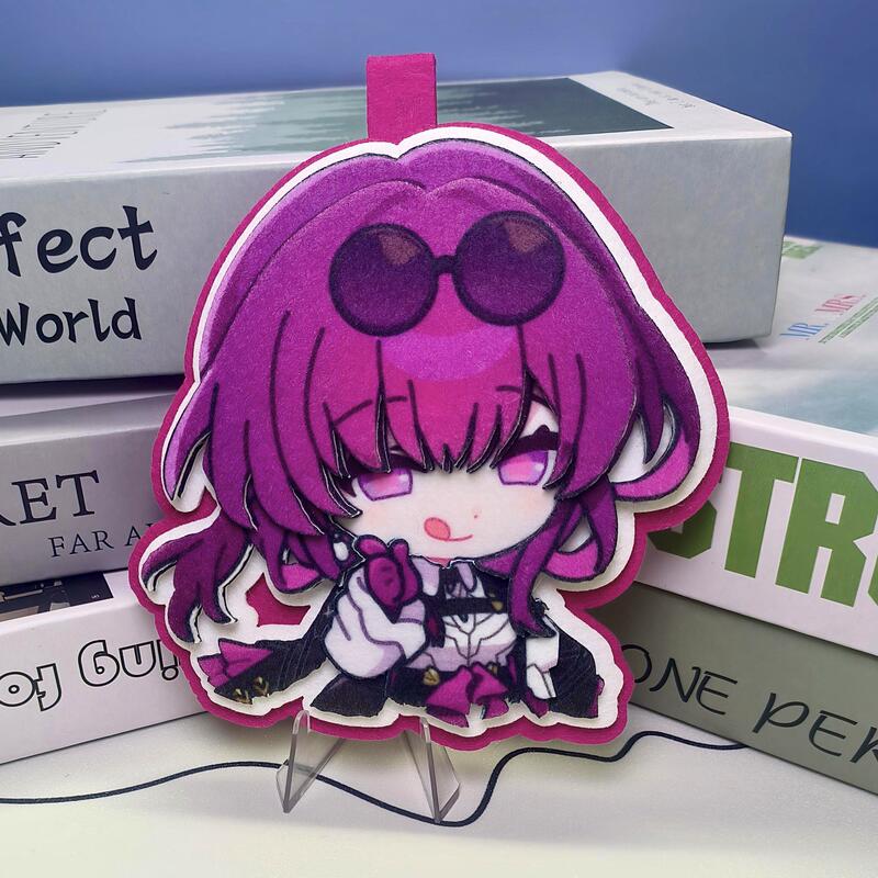 Honkai: Star Rail Summer's Sparrow Kafka Cute Backpack Keychain Non-Woven Fabric Pendant Gift