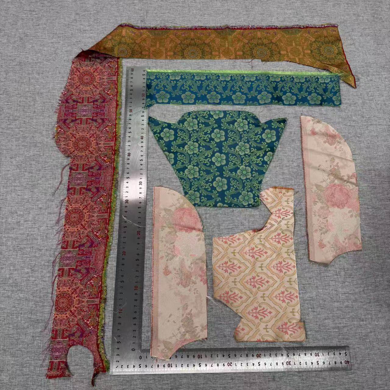25年必买宋锦零头真丝碎布条|古风手作宝藏材料避坑指南-丝绸布料-淘宝好物网