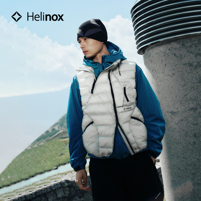 Helinox Eclipse Lightweight Portable down Vest 90% Goose down Light Outdoor Warm Jacket Unisex Style