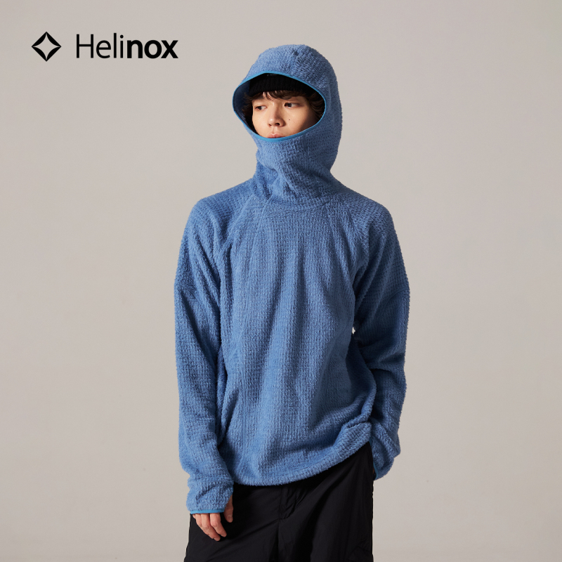 Helinox Polartec Alpha Direct Hooded Jacket Outdoor Hiking Warm Fleece Jacket Unisex