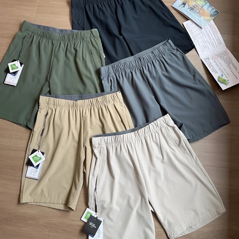 Special Offer! Italian Light Luxury Summer Outdoor Men's Laser Perforated Breathable Lightweight Thin Stretch Casual Shorts