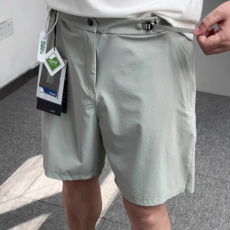 Italian Leavo Johnson High-End Draping Lightweight Thin Cool Sports Casual Versatile Shorts